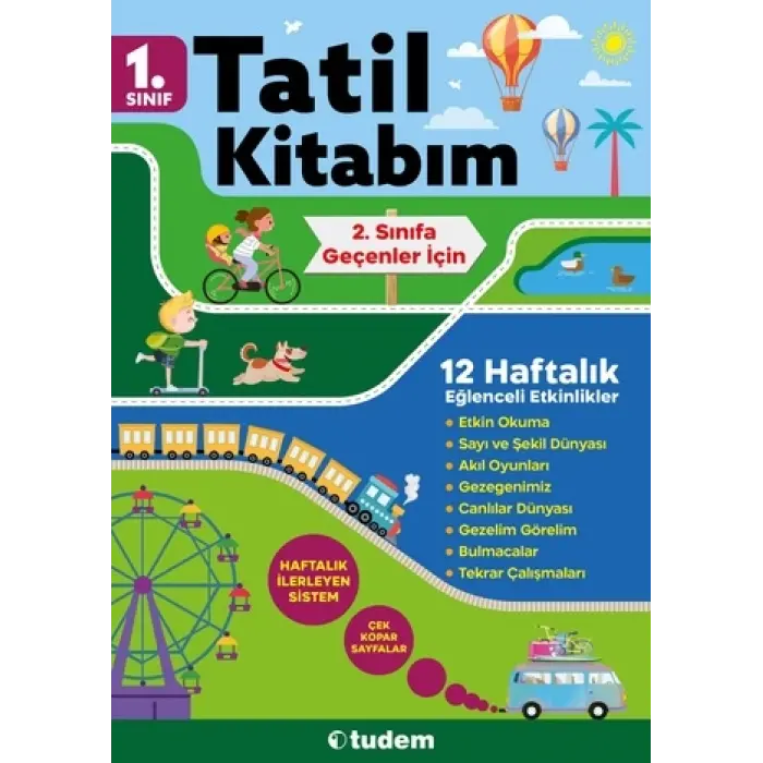 Tudem Yayınları 1.Sınıf Tatil Kitabım