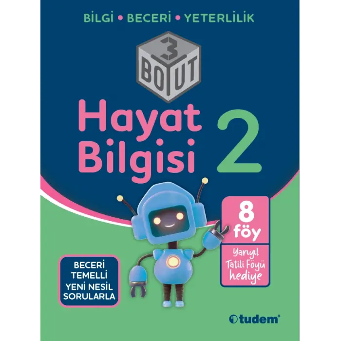 Tudem Yayınları 2. Sınıf Hayat Bilgisi 3 Boyut