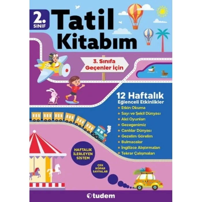 Tudem Yayınları 2.Sınıf Tatil Kitabım