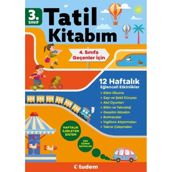 Tudem Yayınları 3.Sınıf Tatil Kitabım