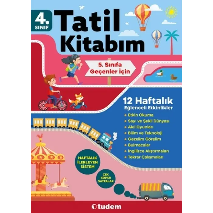 Tudem Yayınları 4. Sınıf Tatil Kitabım