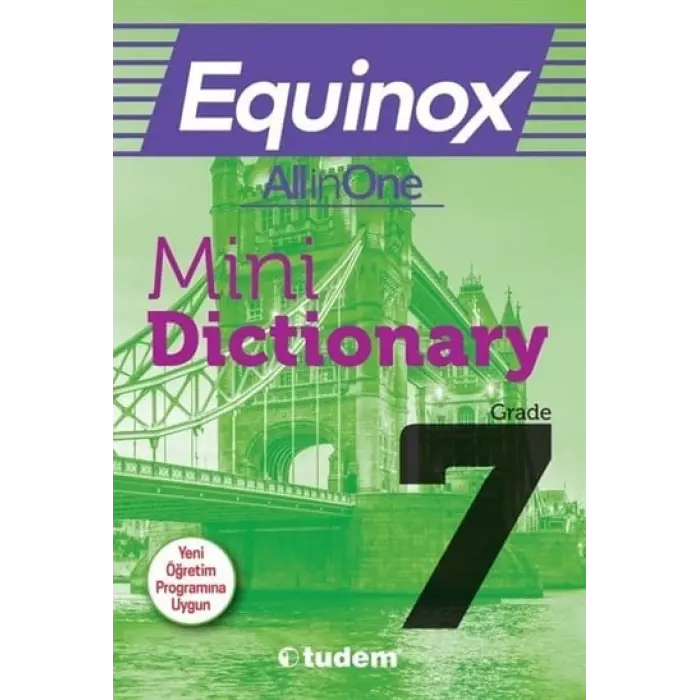 Tudem Yayınları 7. Sınıf Mini Dictionary