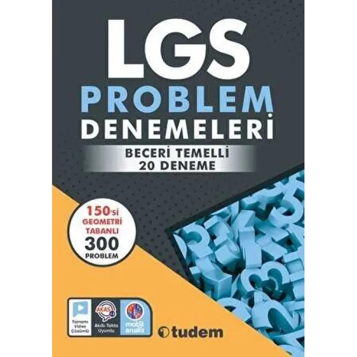 Tudem Yayınları LGS Problem Denemeleri