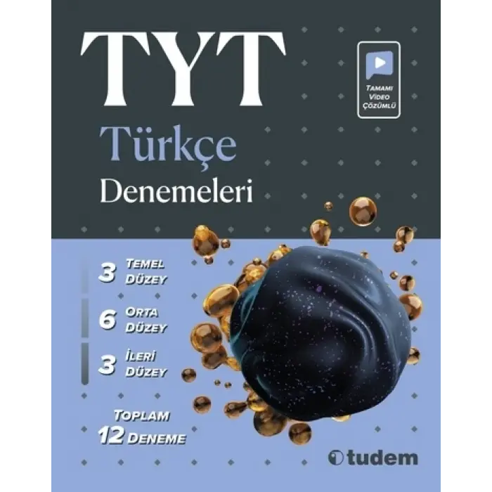Tudem Yayınları TYT Türkçe Denemeleri