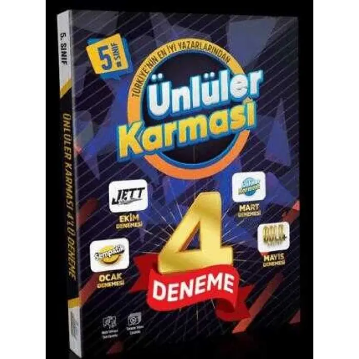 Ünlüler Karması 5. Sınıf 4`Lü Karma Deneme