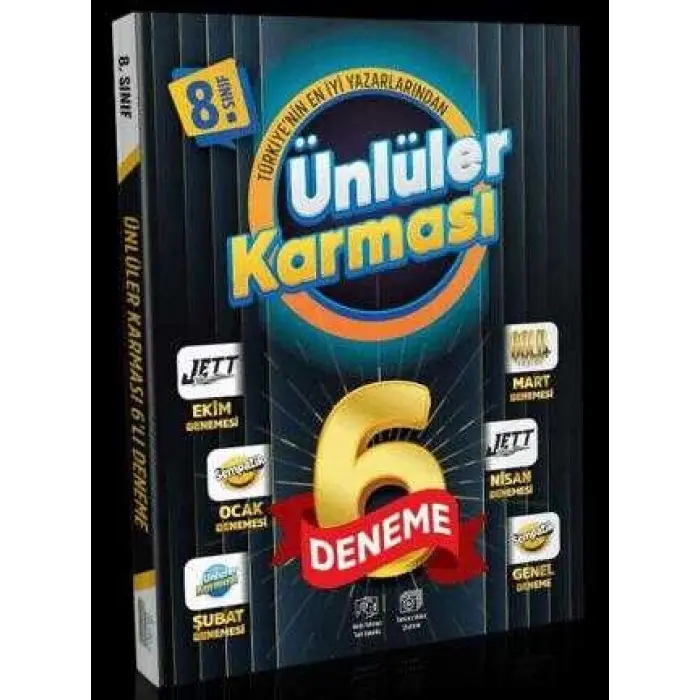 Ünlüler Karması 8.Sınıf 6 lı Karma Deneme