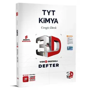 3D Tyt Kimya Video Destekli Defter