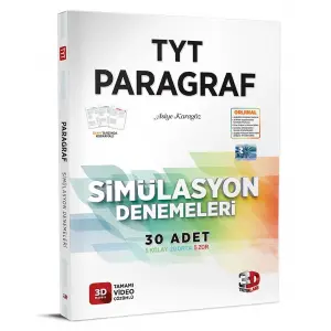 3D Yayınları Tyt Paragraf Simülasyon Denemeleri