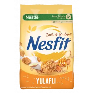 Nesfit Bademli ve Ballı Tam ve Pirinç Tahıl Gevreği (Asya T)