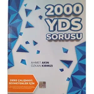 Akın Publishing 2000 YDS Sorusu
