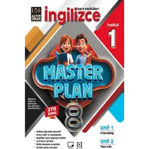 Altın Oran 8. Sınıf İngilizce Master Plan 1. Fasikül