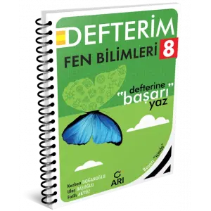 Arı Yayıncılık 8. Sınıf Fen Bilimleri Akıllı Defteri