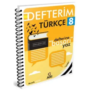 Arı Yayıncılık 8. Sınıf Türkçemino Akıllı Türkçe Defteri