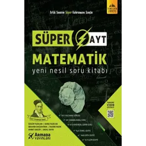 Armada Yayınları AYT Matematik Süper Soru Kitabı