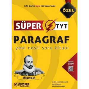 Armada Yayınları TYT Paragraf Süper Soru Kitabı
