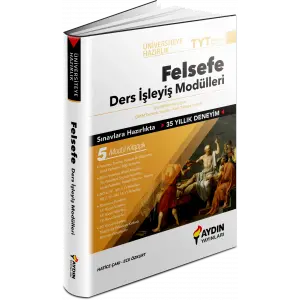 Aydın Yayınları Tyt Felsefe Ders İşleyiş Modülleri
