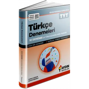 Aydın Yayınları TYT Türkçe 10 Deneme