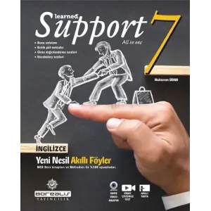 Borealıs Yayıncılık 7. Sınıf Learned Support All ın One 7