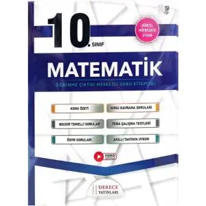 Derece Yayınları 10. Sınıf Matematik Modüler Set