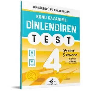 Eker Test Yayınları 4. Sınıf Dinlendiren Test