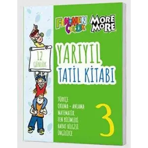 Fenomen Kitap 3. Sınıf Yarıyıl Tatil Kitabı