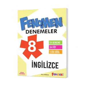 Fenomen Yayınları 8.Sınıf İngilizce Denemeleri