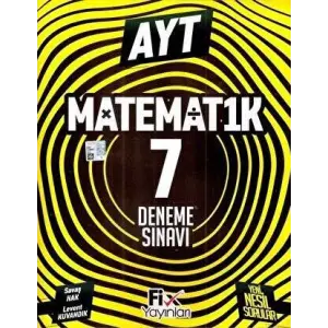 Fix Yayınları AYT Matematik 7 Denemeleri