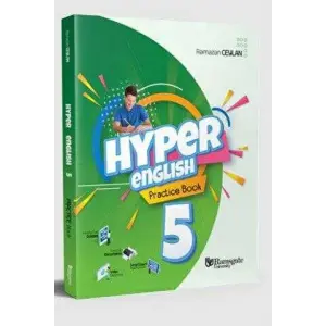 Hiper Zeka Yayınları 5. Sınıf Hyper English | Practice Book Quizzes & Dictionary