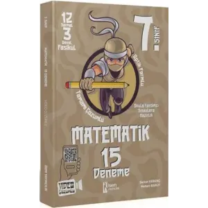 İsem Yayınları 7. Sınıf Matematik 15 Deneme