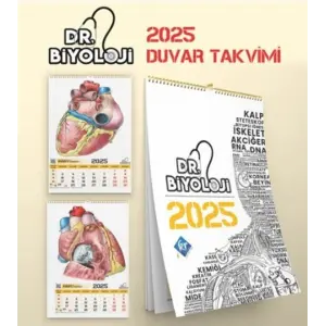 KR Akademi Barış Hoca Dr. Biyoloji Poster Takvim