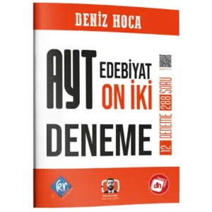 KR Akademi Deniz Hoca AYT Edebiyat 12 Deneme