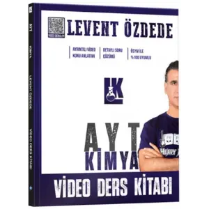 KR Akademi Levent Özdede ile AYT Kimya Video Ders Kitabı