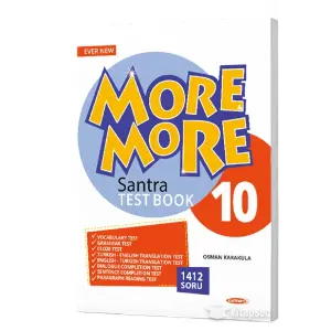 Kurmay ELT 10. Sınıf More More Santra 10 Test Book