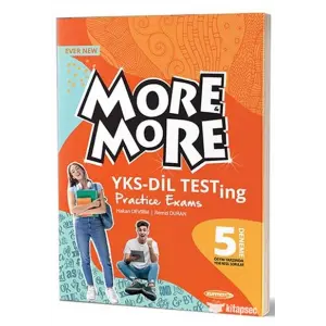Kurmay ELT YKS More More Dil Test Pratice Exams 5 Deneme