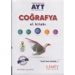 Limit Yayınları Ayt Coğrafya El Kitabı