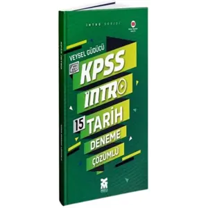 Modus Yayınları KPSS Tarih İntro Denemeleri