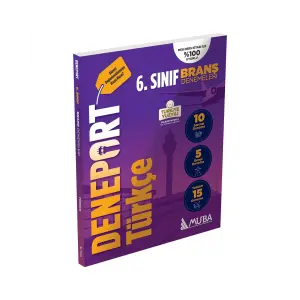 Muba 6. Sınıf Deneport Türkçe Branş Denemesi
