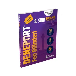 Muba 8. Sınıf Deneport Fen Bilimleri Branş Denem
