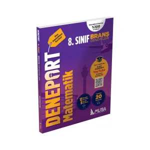 Muba 8. Sınıf Deneport Matematik Branş Denemesi
