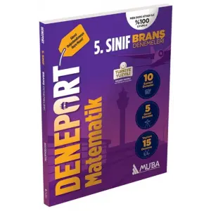 Muba Yayınları 5. Sınıf Deneport Matematik Branş Denemesi