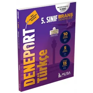 Muba Yayınları 5. Sınıf Deneport Türkçe Branş Denemesi