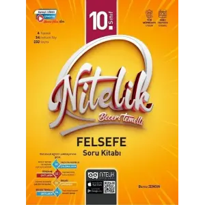Nitelik Yayınları 10. Sınıf Felsefe Beceri Temelli Soru Kitabı