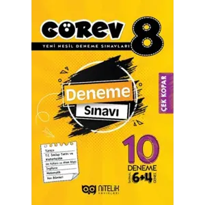 Nitelik Yayınları 8. Sınıf Görev 10 Deneme