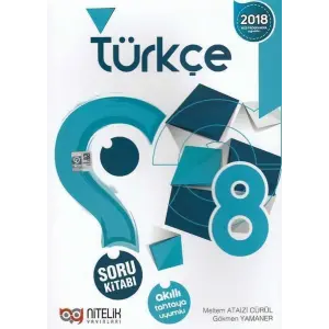 Nitelik Yayınları 8. Sınıf Türkçe Soru Kitabı