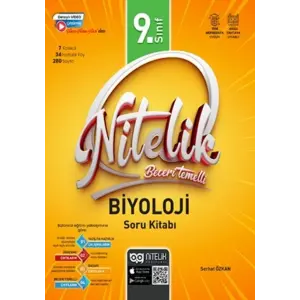 Nitelik Yayınları 9. Sınıf Biyoloji Nitelik Beceri Temelli Soru Kitabı