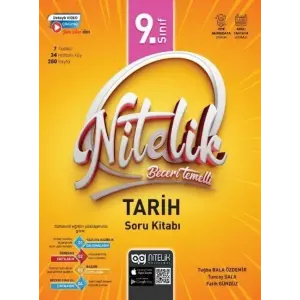 Nitelik Yayınları  9. Sınıf Tarih Beceri Temelli Soru Kitabı