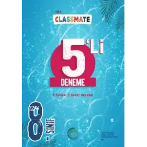 Okyanus Yayınları 8. Sınıf Classmate 5'li Deneme