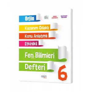 Orjin 6. Sınıf Fen Bilimleri Akıllı Defter