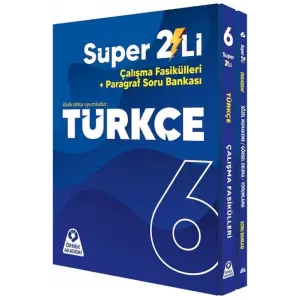 Örnek Akademi 6. Sınıf Süper İkili Türkçe Seti