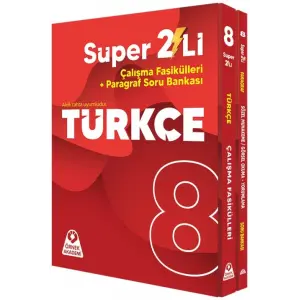 Örnek Akademi 8. Sınıf Süper İkili Türkçe Seti